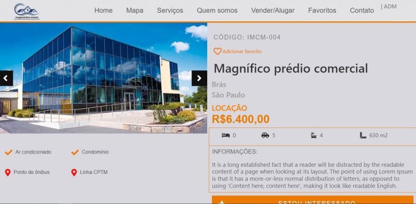 Imagine Online sites: One Page, Multi Page, E-commerce, Institucionais, e etc...